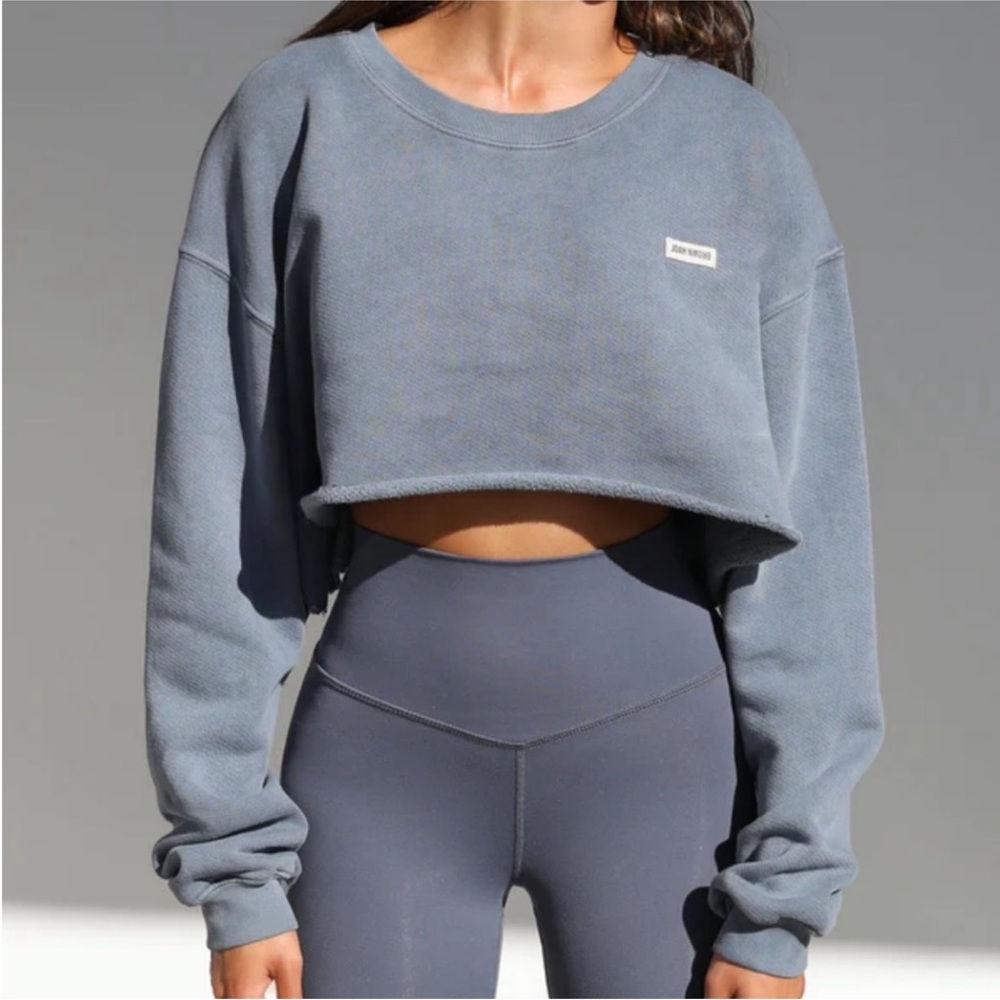 Joah Brown Blue Sweatshirt - Picture 3 of 5